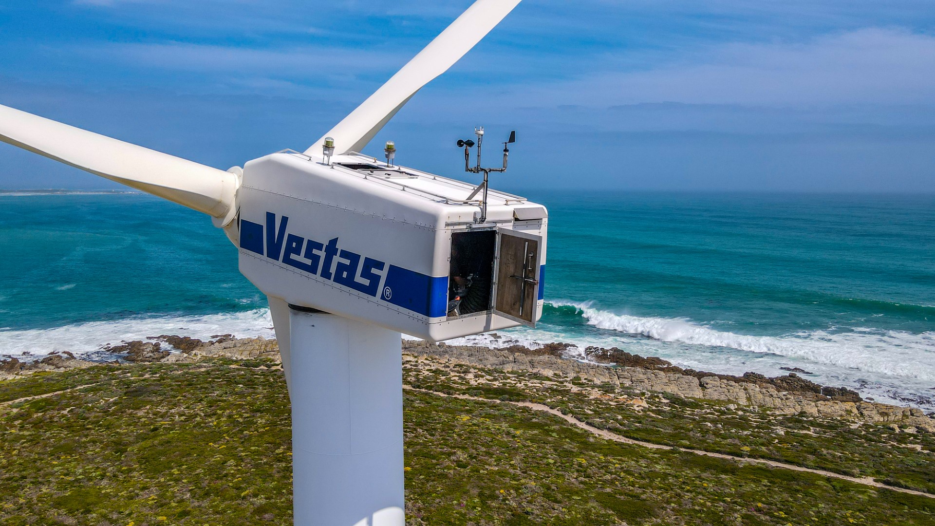 Wind turbine inspection using professional drone services